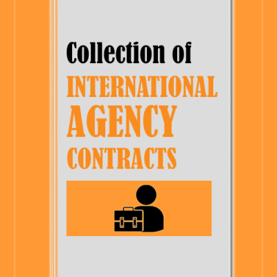 D1.Z Пакет международных агентских и агентско-дистрибьюторских контрактов. Collection of International Agency and Agency-Distributorship Contracts
