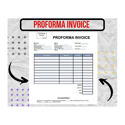 F4.a1 Образец проформа-инвойса (счёт-проформа). Sample Proforma Invoice